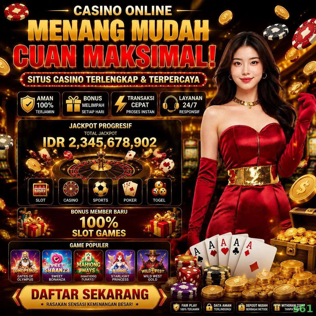 s61 Bonus Menarik